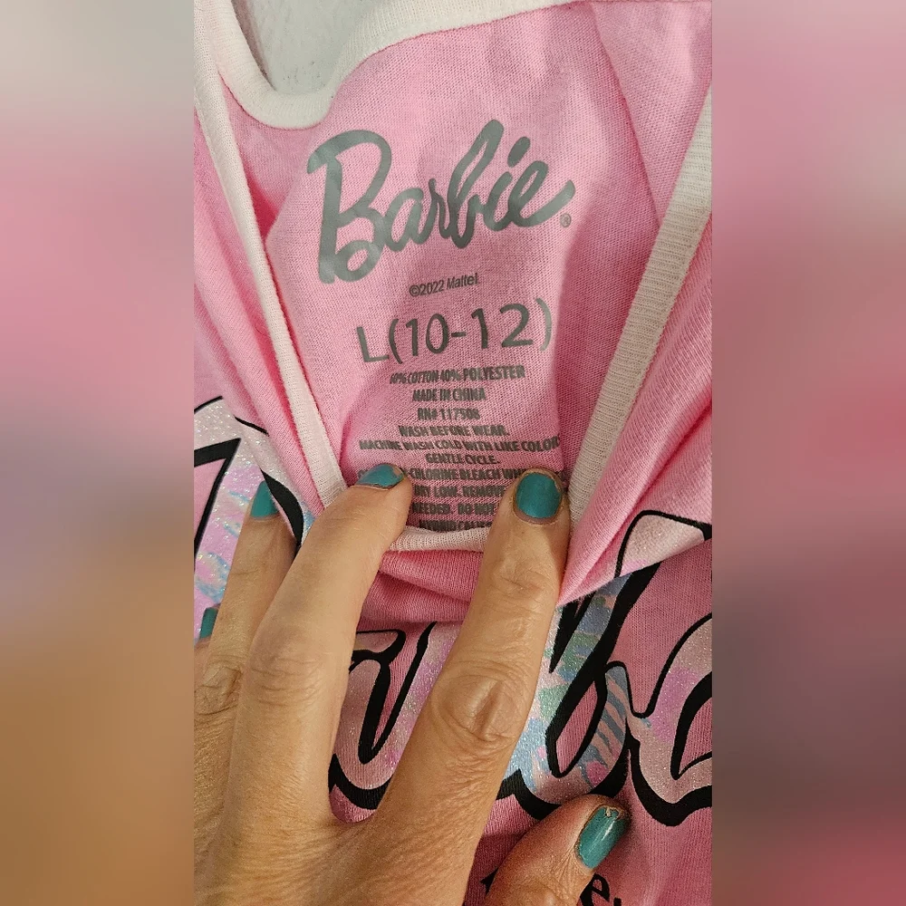 Girl 10-12 Barbie L.O.L. Surprise Dolls Pajamas